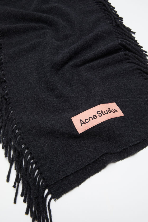 (image for) Top-Quality Fringe wool scarf